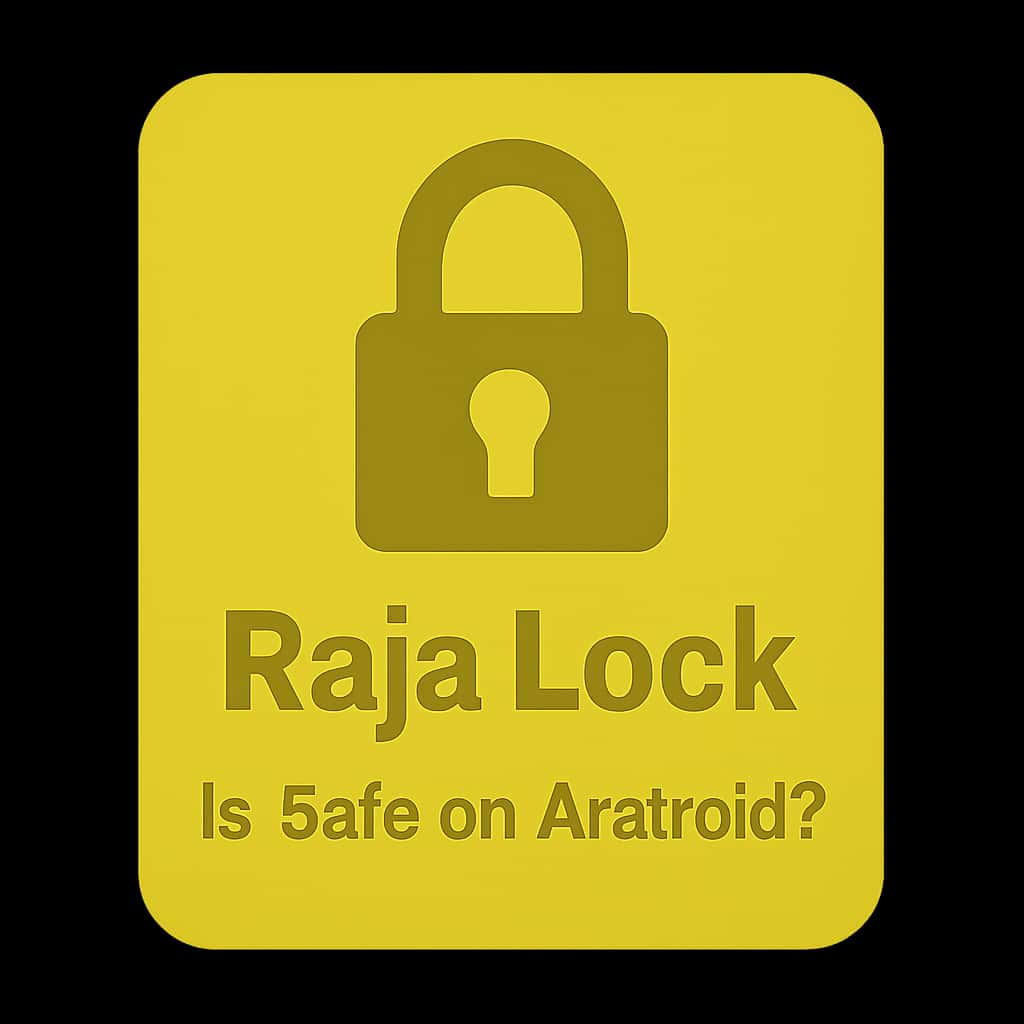 Icon representing the safety evaluation of Raja Lock on Android.