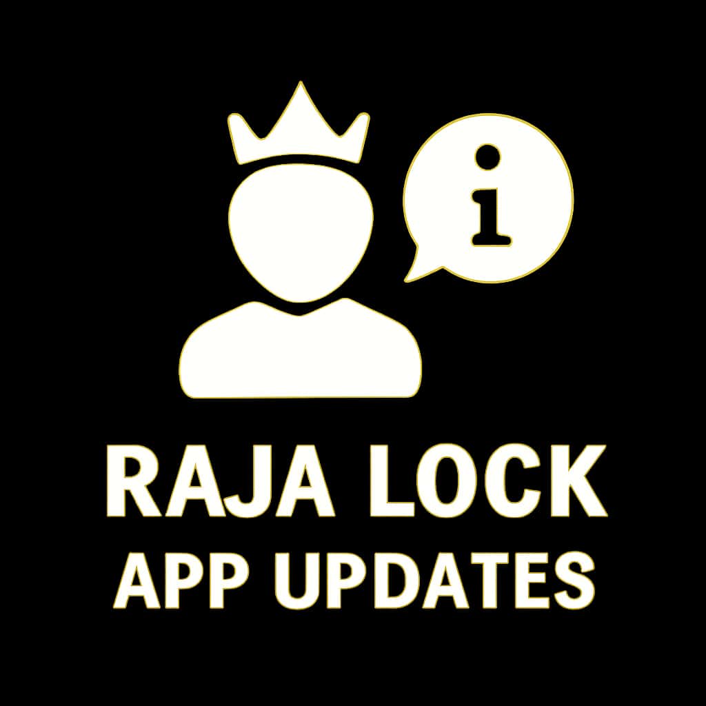 Icon representing Raja Lock app updates.