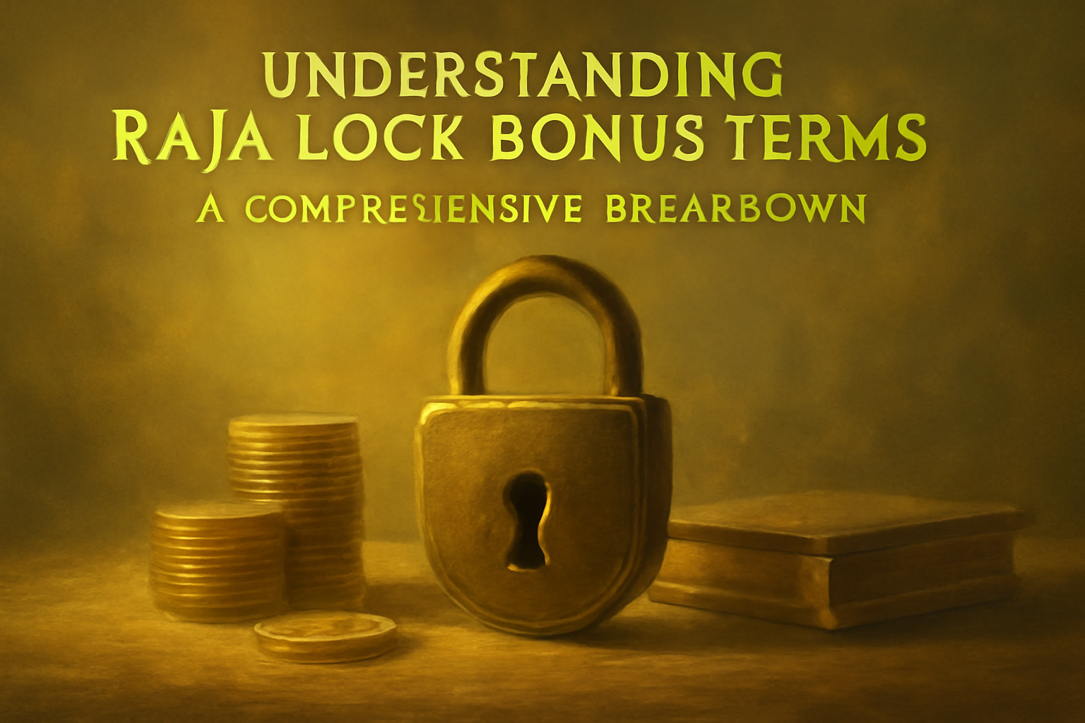 A high-tech depiction of securing a digital account, featuring the text 'Raja Lock' with #c7bc22 accents.