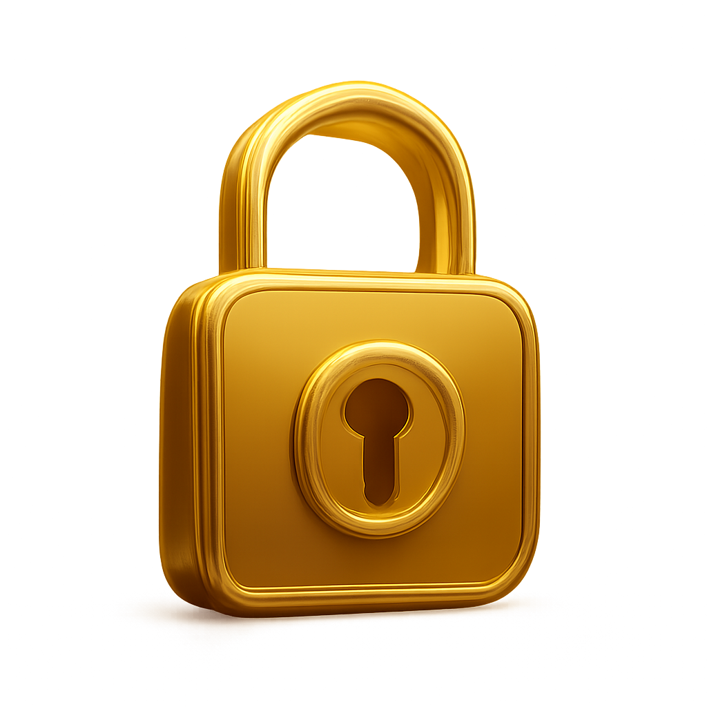 Icon representing the safety evaluation of Raja Lock on Android.