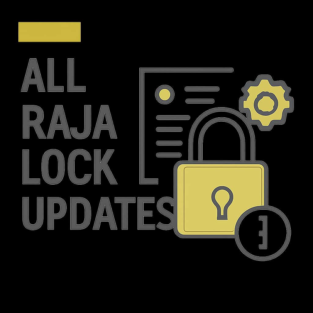 An educational diagram about Raja Lock Updates.